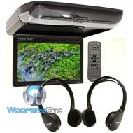 Alpine PKG-RSE3HDMI 10.1 Overhead Flip Down WSVGA Monitor with Built-in DVD Player, USB and HDMI Inputs