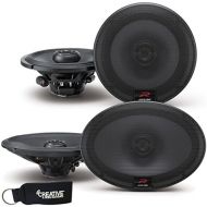 Alpine R-Series Bundle - A pair of R-S65 6.5 Inch Coaxial 2-Way Speakers & a pair of R-S69 6x9 Coaxial Speakers