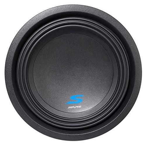  Alpine S-W10D4 S-Series 10 Dual 4-Ohm Subwoofer