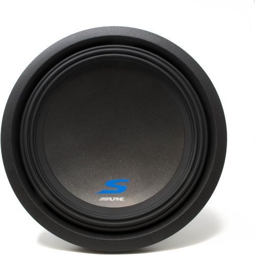  Alpine Subwoofer Package - Two S-W12D4 S-Series 12 Dual 4-Ohm Subwoofers