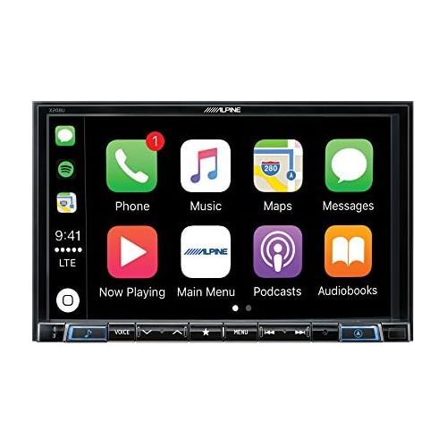  Alpine Electronics X208U MECH-Less Dash System for Custom Installation or Use with Separate Alpine Vehicle-Specific Dash Kit, 8