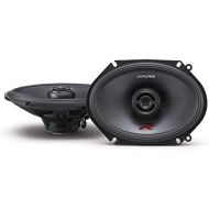 Alpine R-Series 6 x 8 Inch 300 Watt Component 2-Way Car Speakers, Pair R-S68