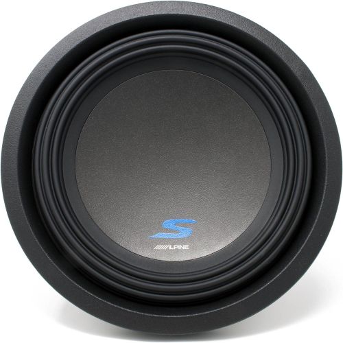  Alpine Subwoofer Package - Two S-W10D4 S-Series 10 Dual 4-Ohm Subwoofers