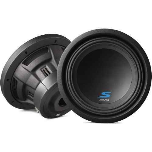  Alpine S-W10D2 S-Series 10 Dual 2-Ohm Subwoofer