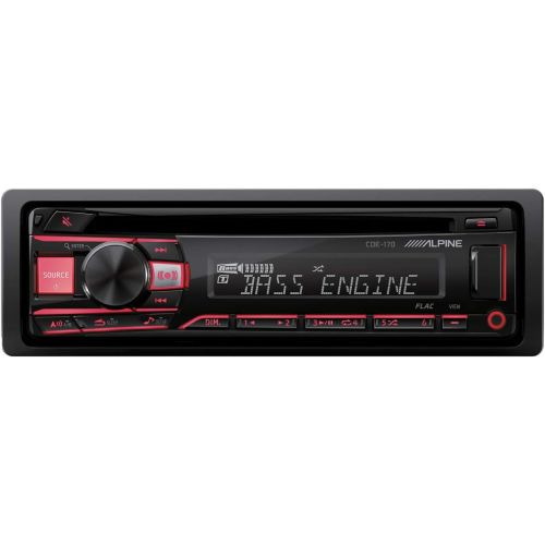  Alpine Single DIN Car Stereo Receiver