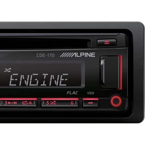 Alpine Single DIN Car Stereo Receiver