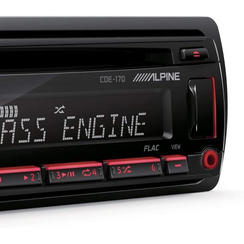  Alpine Single DIN Car Stereo Receiver