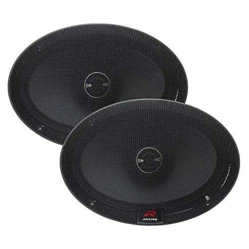  Alpine R-Series 6 x 9 Inch 300 Watt Component 2-Way Car Speakers, Pair | R-S69