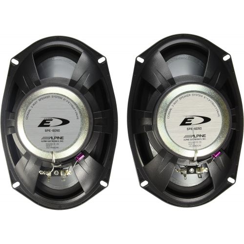  Alpine SPE-6090 6x9 2-way Car Audio Speakers (Pair)