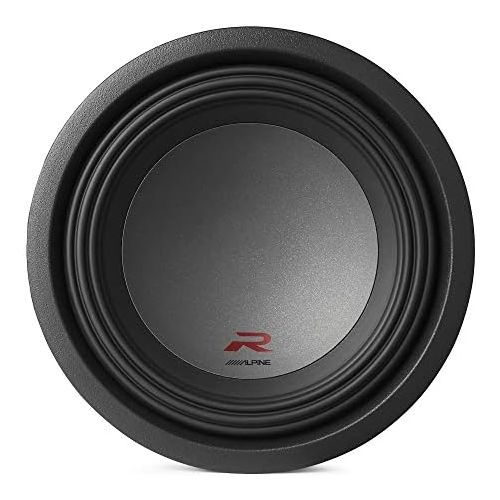  Alpine Type R 10 Inch 2250 Watt Max 2 Ohm Round Car Audio Subwoofer | R-W10D2