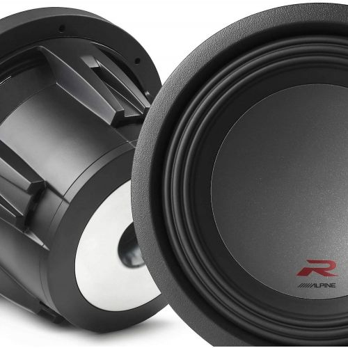  Alpine Type R 10 Inch 2250 Watt Max 2 Ohm Round Car Audio Subwoofer | R-W10D2