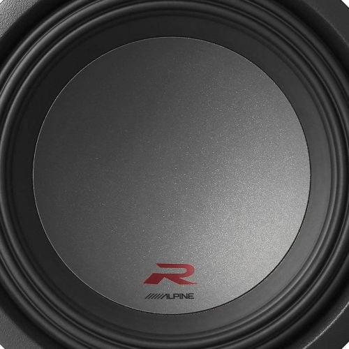  Alpine Type R 10 Inch 2250 Watt Max 2 Ohm Round Car Audio Subwoofer | R-W10D2