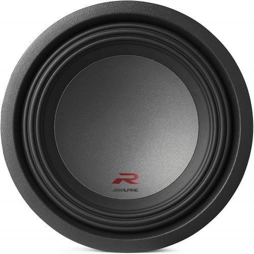  Alpine Type R 10 Inch 2250 Watt Max 2 Ohm Round Car Audio Subwoofer | R-W10D2