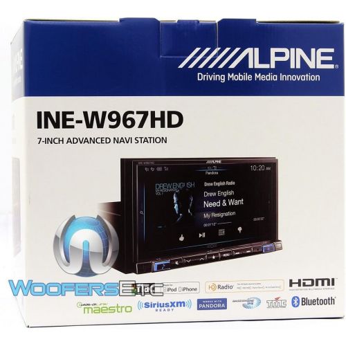  Alpine INE-W967HD 7-Inch AudioVideoNavigation Receiver