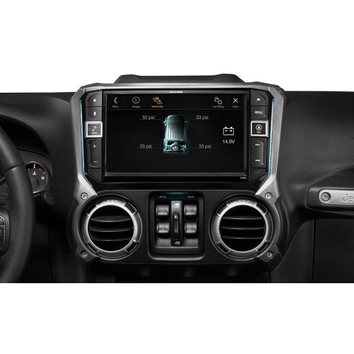  Alpine Electronics X209-WRA 9 Restyle Navigation System Apple CarPlay & Android Auto Jeep Wranglers (2011-2017)