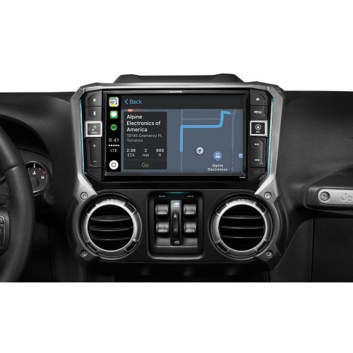  Alpine Electronics X209-WRA 9 Restyle Navigation System Apple CarPlay & Android Auto Jeep Wranglers (2011-2017)