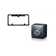 Alpine HCE-C104 Universal Rear View Camera+ Alpine KTX-C10LP License Plate Mounting Kit
