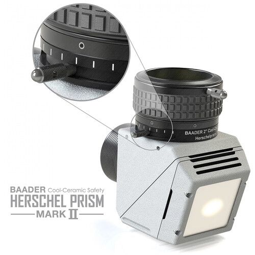  Alpine Astronomical Baader Cool-Ceramic Safety Herschel Solar Photographic Prism Mark II