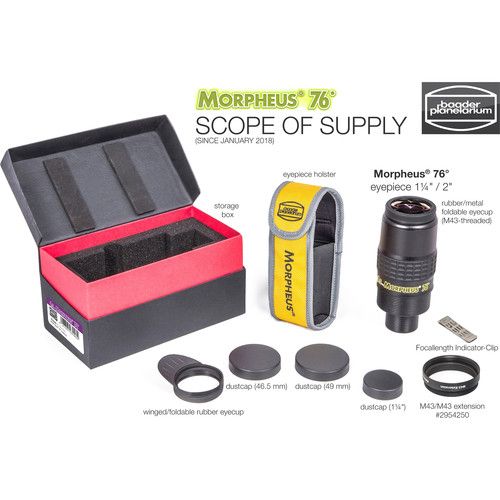  Alpine Astronomical Baader 76° Morpheus 4.5mm Eyepiece (1.25