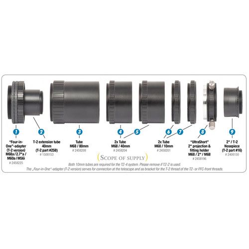  Alpine Astronomical Baader M68 Extension Tube (60mm)