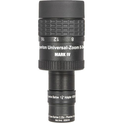  Alpine Astronomical Baader Hyperion 8-24mm Mark IV Zoom Eyepiece with Hyperion Zoom Barlow Lens