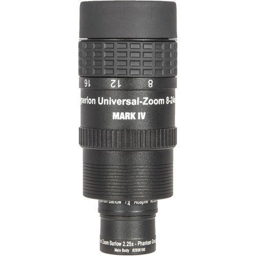  Alpine Astronomical Baader Hyperion 8-24mm Mark IV Zoom Eyepiece with Hyperion Zoom Barlow Lens