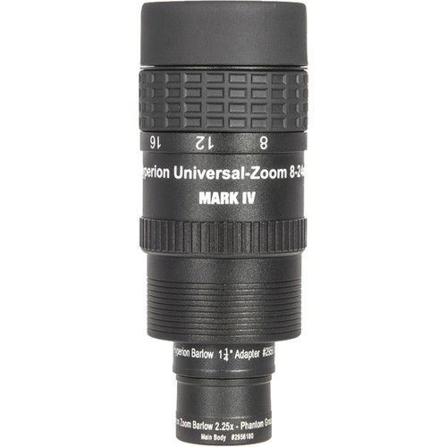  Alpine Astronomical Baader Hyperion 8-24mm Mark IV Zoom Eyepiece with Hyperion Zoom Barlow Lens