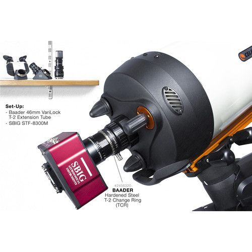  Alpine Astronomical Baader Ultrashort SCT T-Adapter (Matte Black)