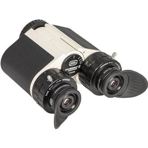  Alpine Astronomical Baader MaxBright II Binoviewer and 10mm Classic Orthoscopic Eyepieces Kit