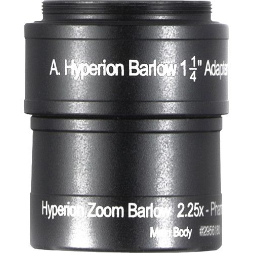  Alpine Astronomical Baader Hyperion Zoom 2.25x Barlow Lens (1.25