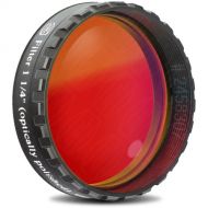 Alpine Astronomical Baader Red Colored Bandpass Eyepiece Filter (1.25