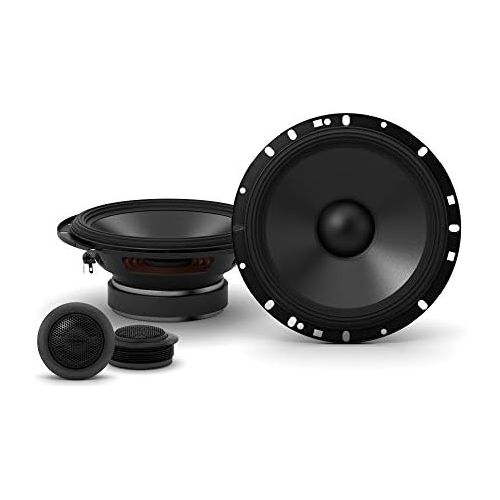  Alpine Electronics S S65C 16.5cm S Series 2 Way Component Speaker Black