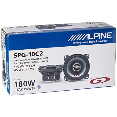  Alpine Electronics Alpine SPG 10C2 2 Way Speakers