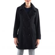 Alpine Swiss Norah Womens Wool Coat Double Breasted Peacoat Jacket Overcoat