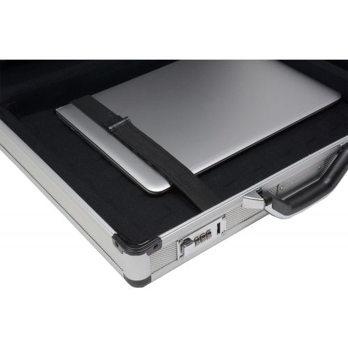  [아마존베스트]Alpine Swiss Aluminum Attache Case Padded Laptop Briefcase Combo Lock Hard Sided