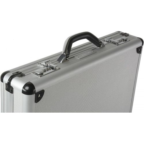  [아마존베스트]Alpine Swiss Aluminum Attache Case Padded Laptop Briefcase Combo Lock Hard Sided