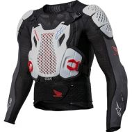 Alpinestars Honda Bionic Plus V2 Protection Jacket(Black/White/Blue/Bright Red, Medium)