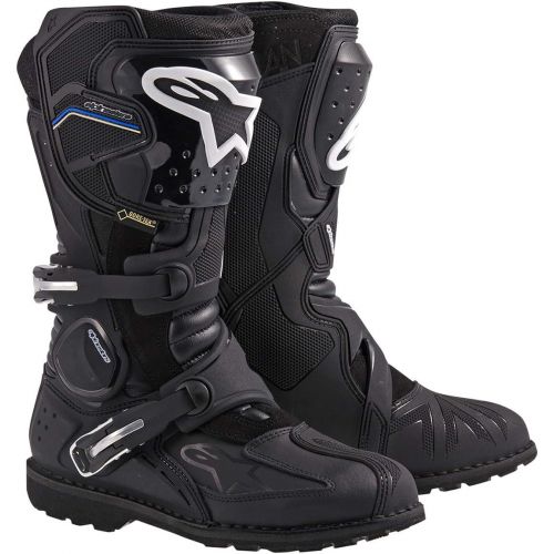 알파인스타 Alpinestars Toucan Gore-Tex Mens Weatherproof Motorcycle Touring Boots (Black, US Size 10)