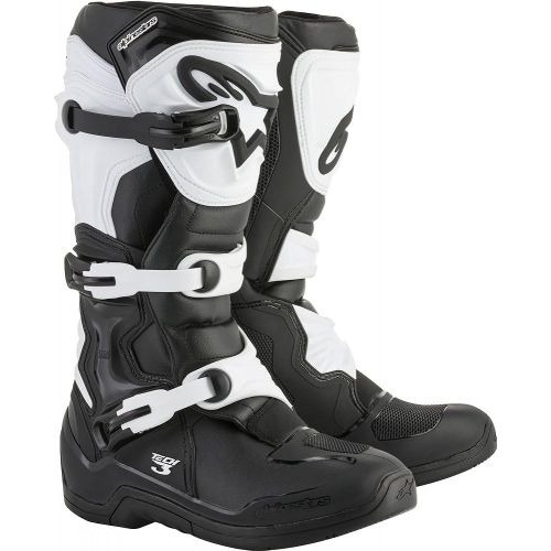 알파인스타 Alpinestars Tech 3 Mens RedWhite Motocross Boots - Red  11