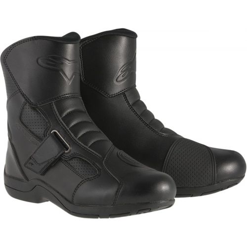 알파인스타 Alpinestars Ridge Waterproof Mens Street Motorcycle Boots (Black, EU Size 37)