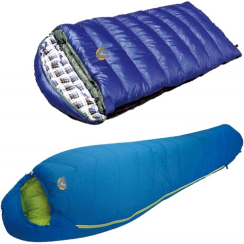  Alpinizmo High Peak alpinizmo Kodiak (-15F) and Summit 0F sleeping bags combo set