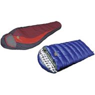 Alpinizmo High Peak Redwood (-5F) and Kodiak (-15F) Sleeping Bags Combo Set