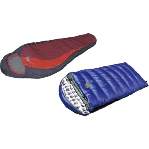  Alpinizmo High Peak Redwood (-5F) and Kodiak (-15F) Sleeping Bags Combo Set