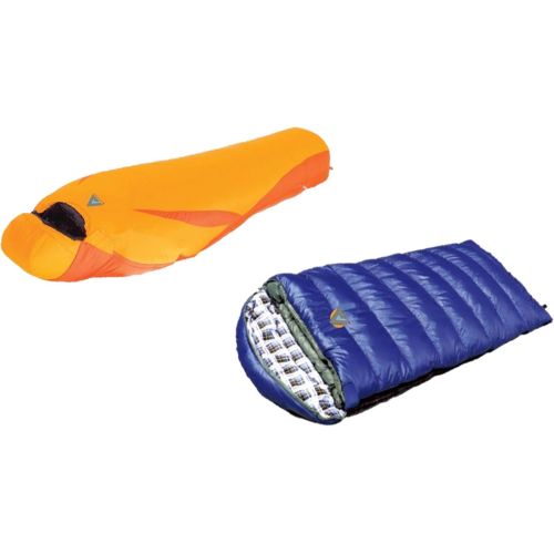  Alpinizmo High Peak Latitude 0F and Kodiak (-15F) Sleeping Bags Combo Set