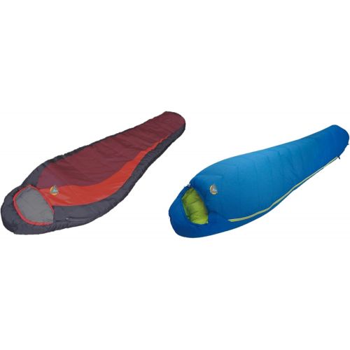  Alpinizmo High Peak USA Summit Sleeping Bag Combo Set, RedBlue, One Size