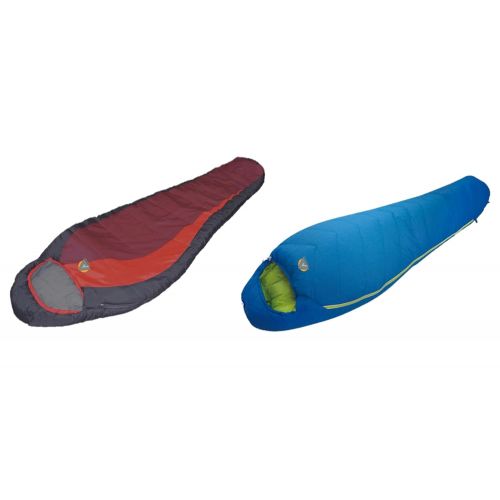  Alpinizmo High Peak USA Summit Sleeping Bag Combo Set, RedBlue, One Size