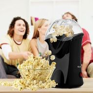 [아마존베스트]Alsideso Popcorn Machine 1200W Hot Air Popcorn Maker Automatic Home Hot Air Popcorn Machine Wide Caliber Design with Measuring Cup and Removable Lid