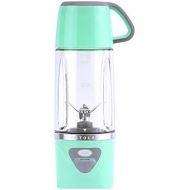 Alte Green 600ml Portable Blender Mixer USB Rechargeable, Blender Smoothie Single Served, USB Electric Safety Juicer Cup, Shakes und Smoothies Blender,Green