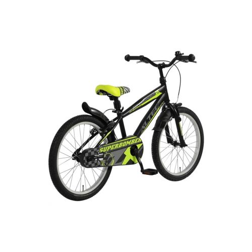  Altec 20 Zoll Kinder Jungen Fahrrad MAEDCHENFAHRRAD KINDERFAHRRAD Bike Rad Ruecktrittbremse Superbomber Schwarz Gelb