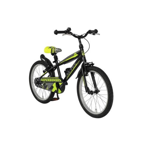  Altec 20 Zoll Kinder Jungen Fahrrad MAEDCHENFAHRRAD KINDERFAHRRAD Bike Rad Ruecktrittbremse Superbomber Schwarz Gelb